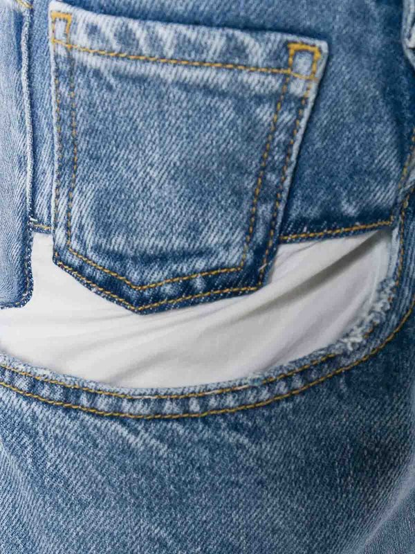 Maison Margiela buy online Contrast-Pocket Straight-Leg Jeans