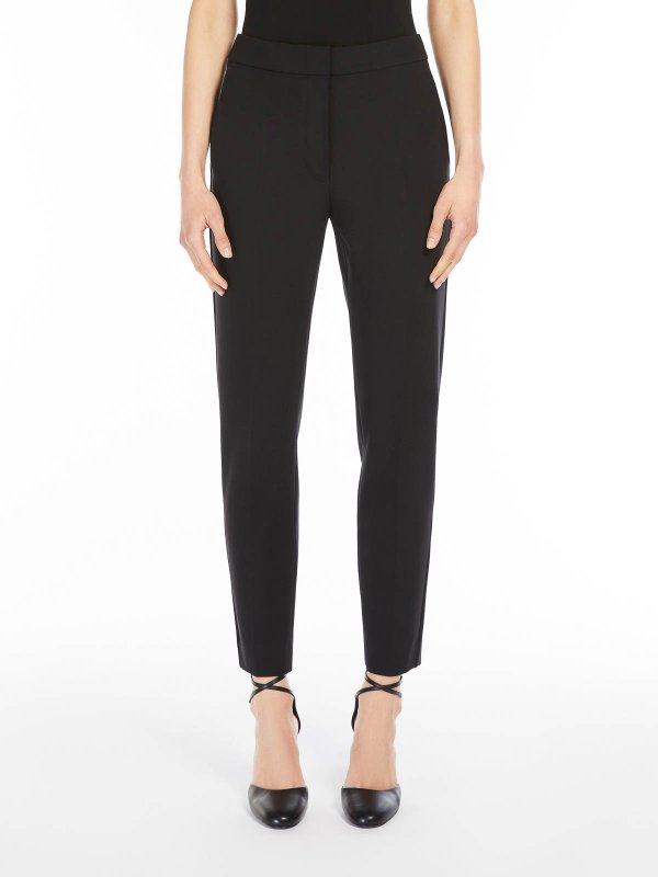 The Best Shops Max Mara: casual trousers - Pegno Jersey Trousers