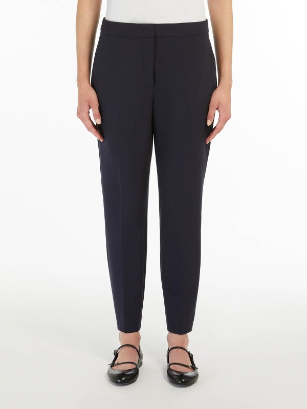 The Best Shops Max Mara: casual trousers - Pegno Jersey Trousers