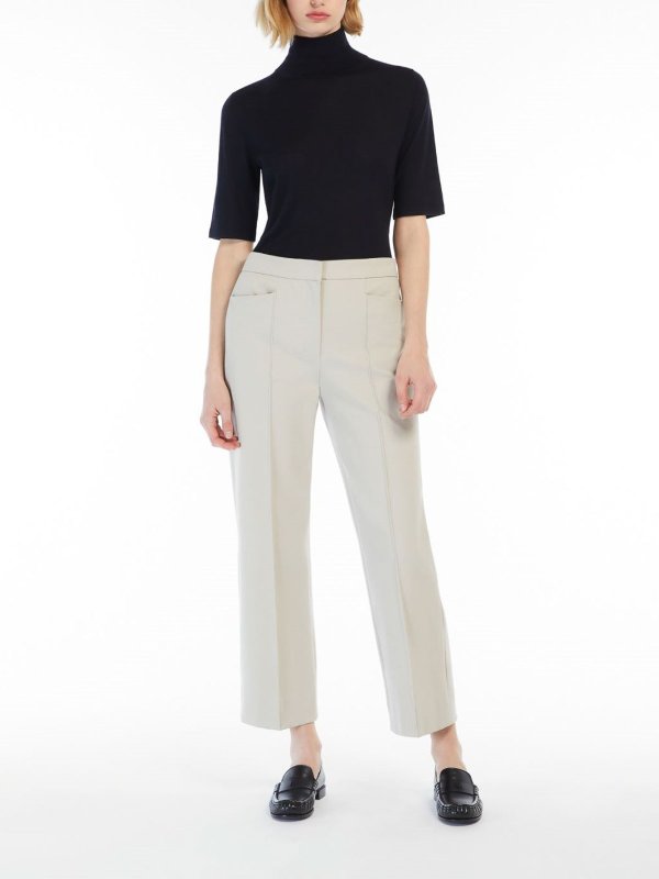 Max Mara: Rollkragenpullover  und Polo-Ausschnitt online - Rollkragenpullover - Blau