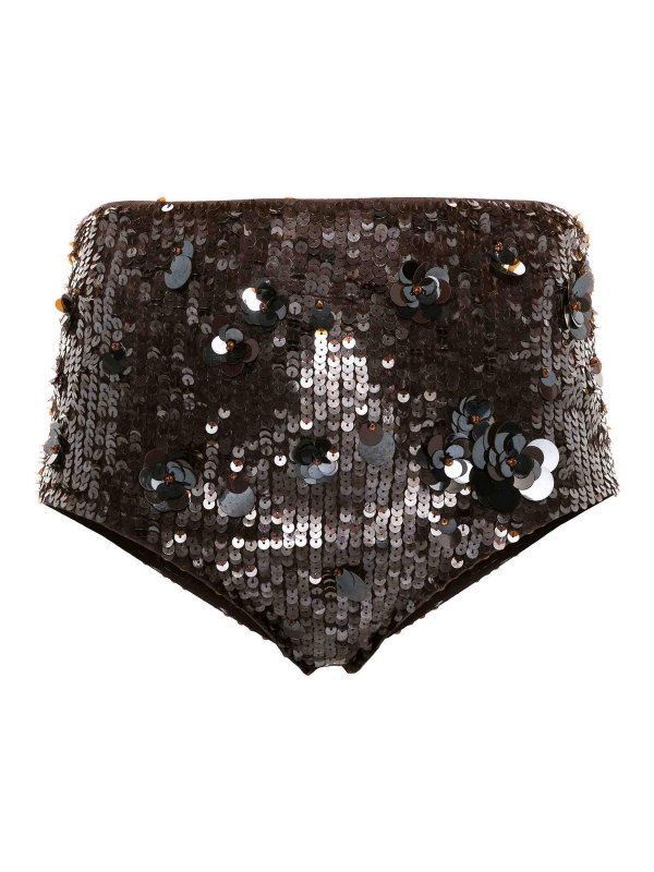 P.A.R.O.S.H.: Hosen Shorts - Shorts - Braun