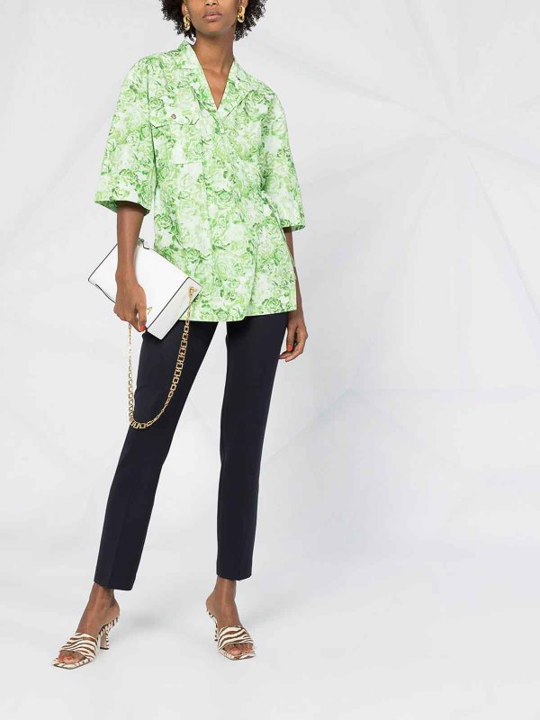 P.A.R.O.S.H.: casual trousers online - Tapered Leg Trousers