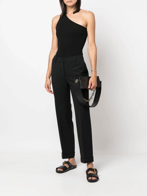 P.A.R.O.S.H.: Maßgeschneiderte und Formale Hosen online - Formale Hose - Schwarz