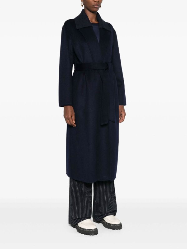 The Best Shops P.A.R.O.S.H.: Kurze Mäntel - Kurzer Mantel - Blau