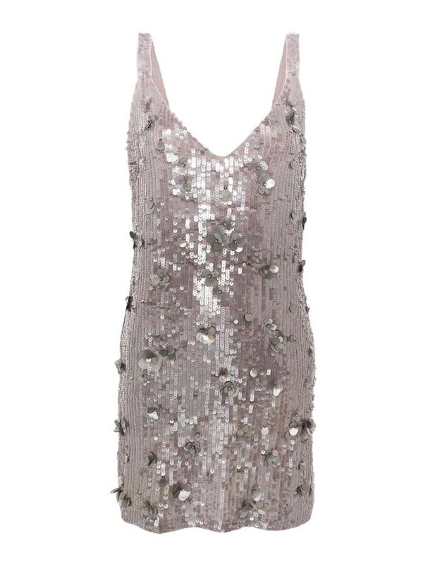 P.A.R.O.S.H.: cocktail dresses - Sequinned Mini Dress
