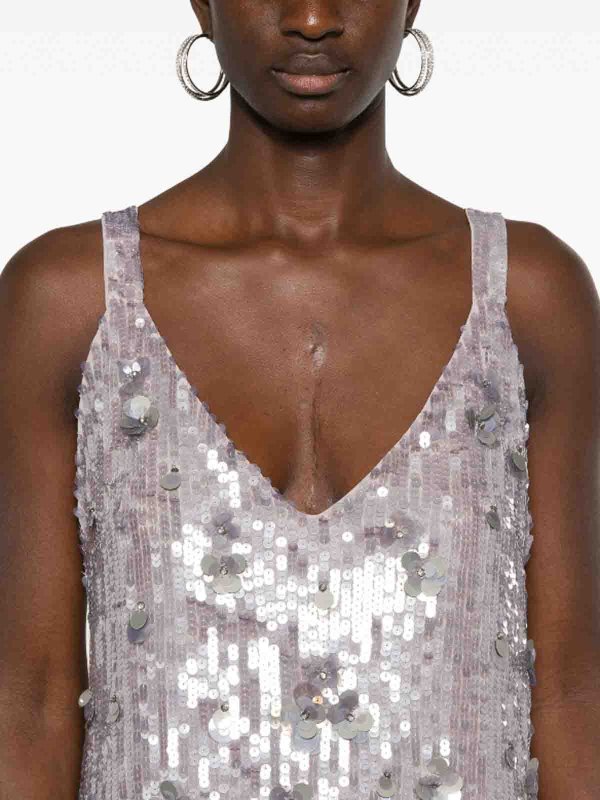 P.A.R.O.S.H. buy online Sequinned Mini Dress