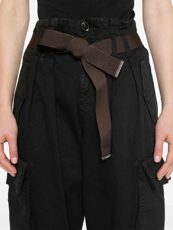 Pinko buy online Ronfare High-Waist Cropped Cargo Trousers