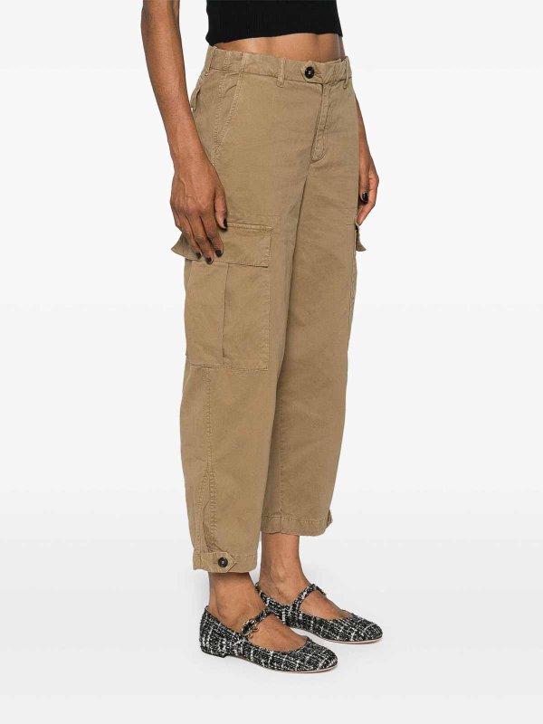 The Best Shops Pinko: カジュアルトラウザー - カジュアルパンツ - ブラウン