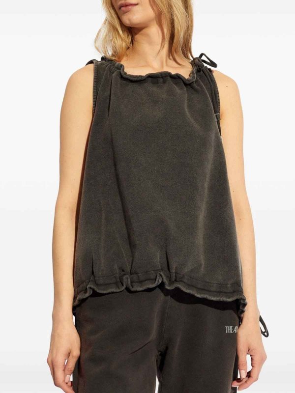 The Best Shops The Attico: Tops und Tank Tops - Top - Schwarz