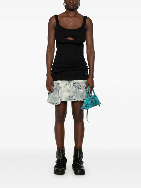 The Attico: Tops & Tank tops online - Layered Tank Top