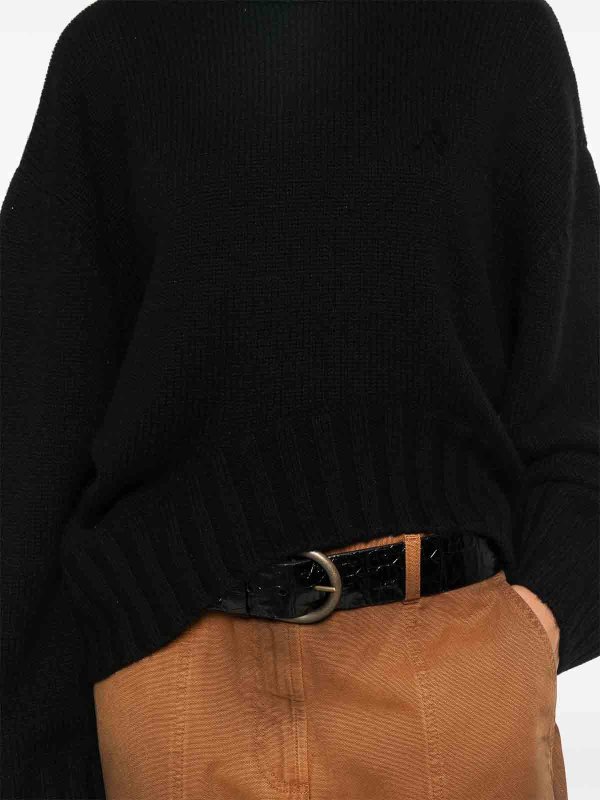 The Attico buy online Ribbed-Knit Sweater