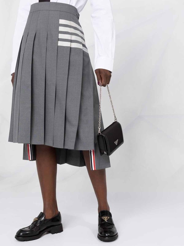 The Best Shops THOM BROWNE: Midirock - Grau