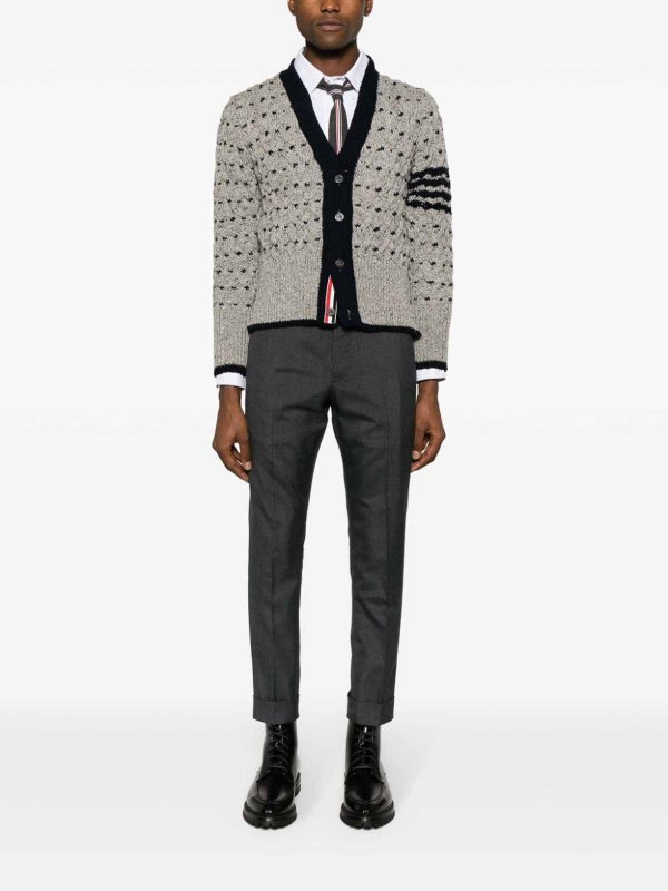 THOM BROWNE: Cárdigans online - Cárdigan - Gris