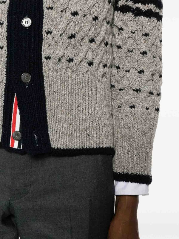 THOM BROWNE buy online Cárdigan - Gris