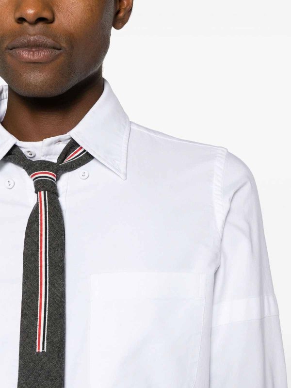THOM BROWNE buy online Armband-Detail Cotton Shirt