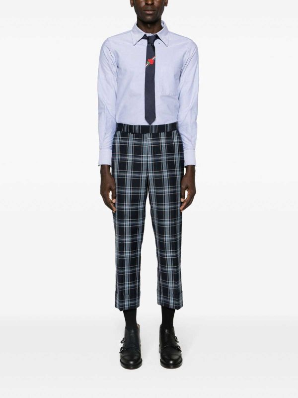 THOM BROWNE: Camisas online - Camisa - Azul Claro