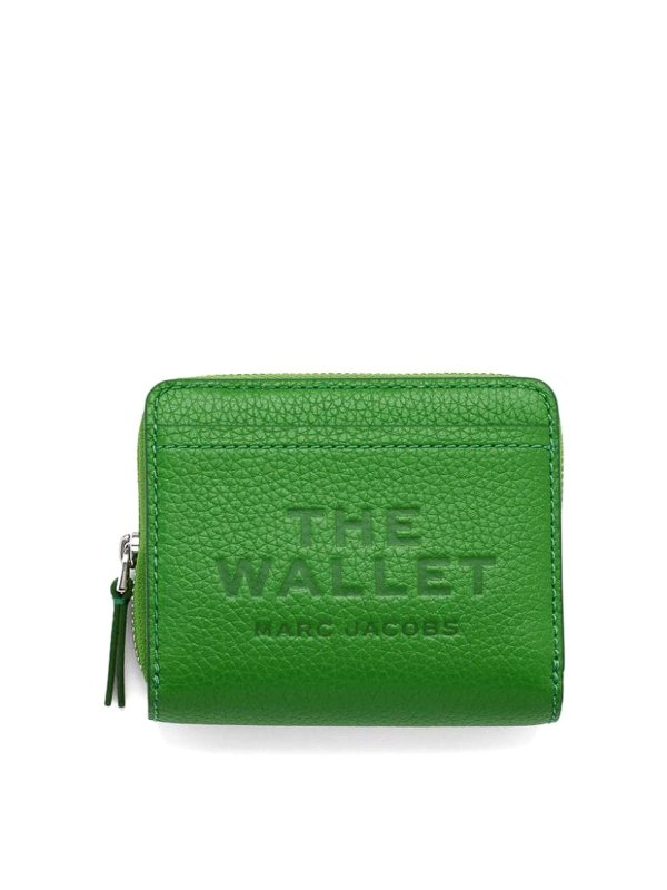 MARC JACOBS: wallets & purses - The Leather Mini Compact Wallet
