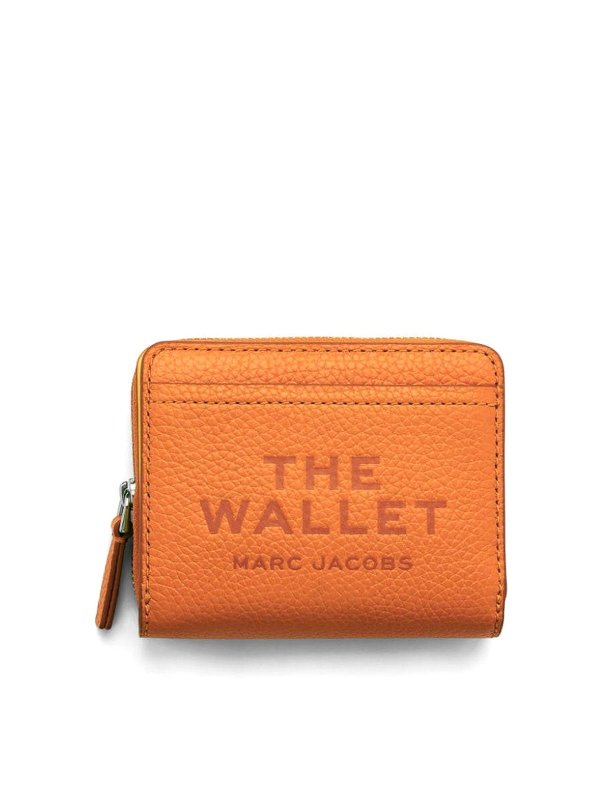 MARC JACOBS: wallets & purses - The Leather Mini Compact Wallet