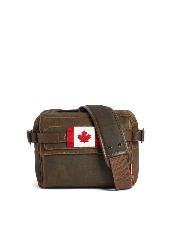 DSQUARED2: ラップトップケース＆ブリーフケース - ラップトップバッグ/ブリーフケース - ダークグリーン