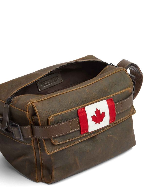 ラップトップバッグ/ブリーフケース - ダークグリーン shop online: DSQUARED2