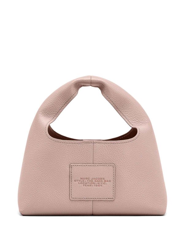 MARC JACOBS: totes bags online - The Mini Sack Leather Tote Bag