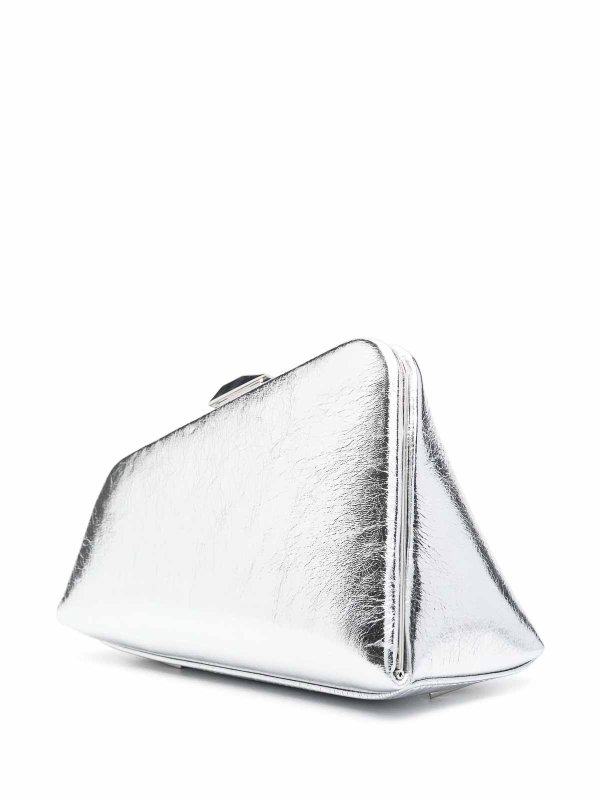The Best Shops The Attico: クラッチバッグ - クラッチバッグ - 銀