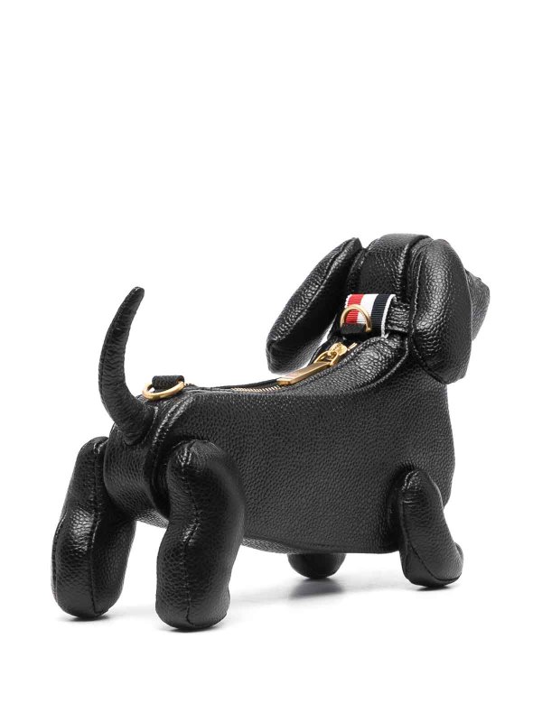 The Best Shops THOM BROWNE: cross body bags - Leather Hector Mini Bag