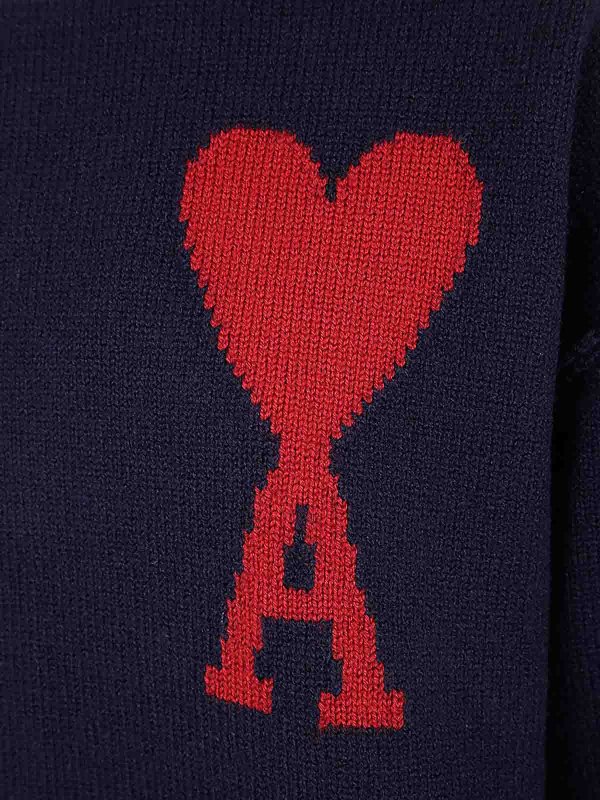 The Best Shops AMI PARIS: クルーネック - クルーネック - ブルー