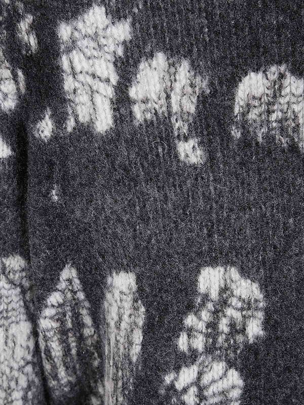 The Best Shops AVANT-TOI: Turtlenecks & Polo necks - Cracked Effect High Neck Pullover