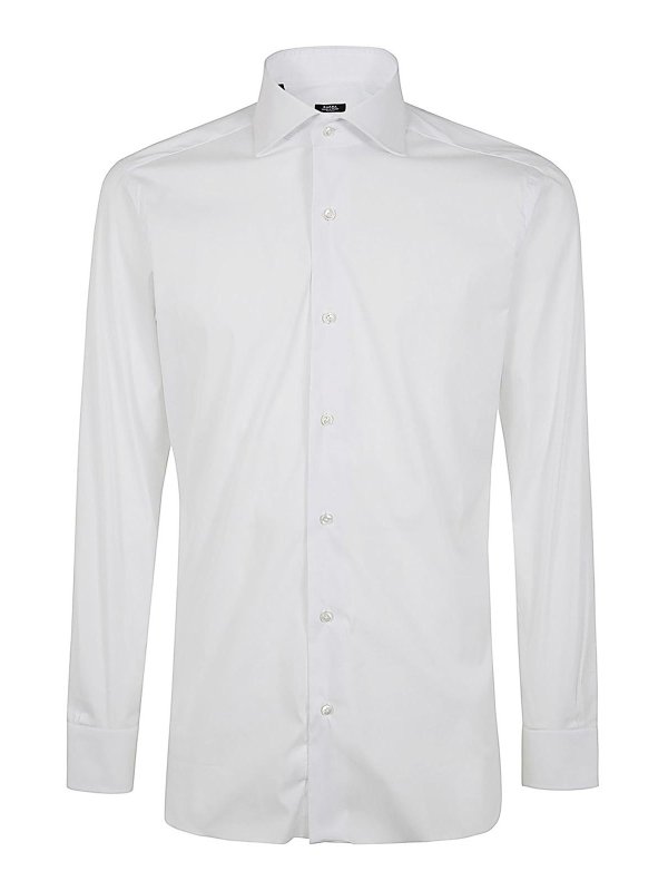 BARBA: shirts - Cotton shirt