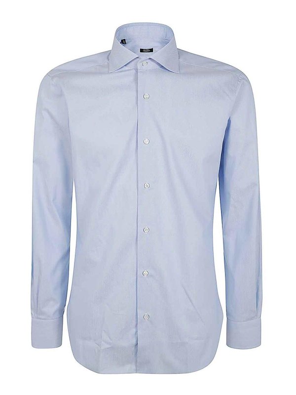 BARBA: shirts - Cotton shirt