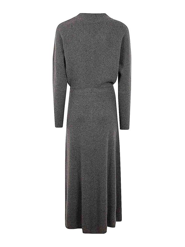 BRUNELLO CUCINELLI: Maxi robe online - Maxi Robe - Gris
