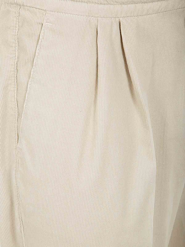 The Best Shops BRUNELLO CUCINELLI: カジュアルトラウザー - カジュアルパンツ - 白