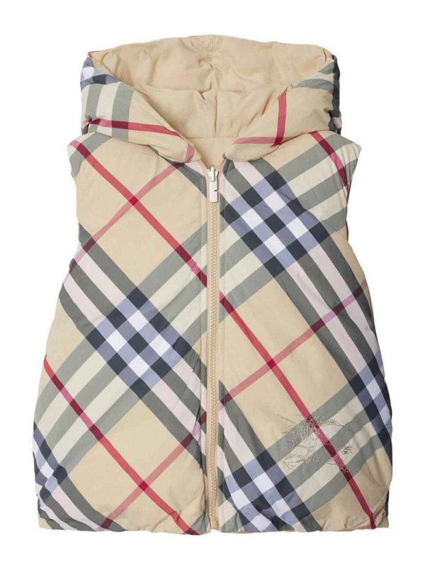 BURBERRY: Chalecos  - Chaleco - Blanco