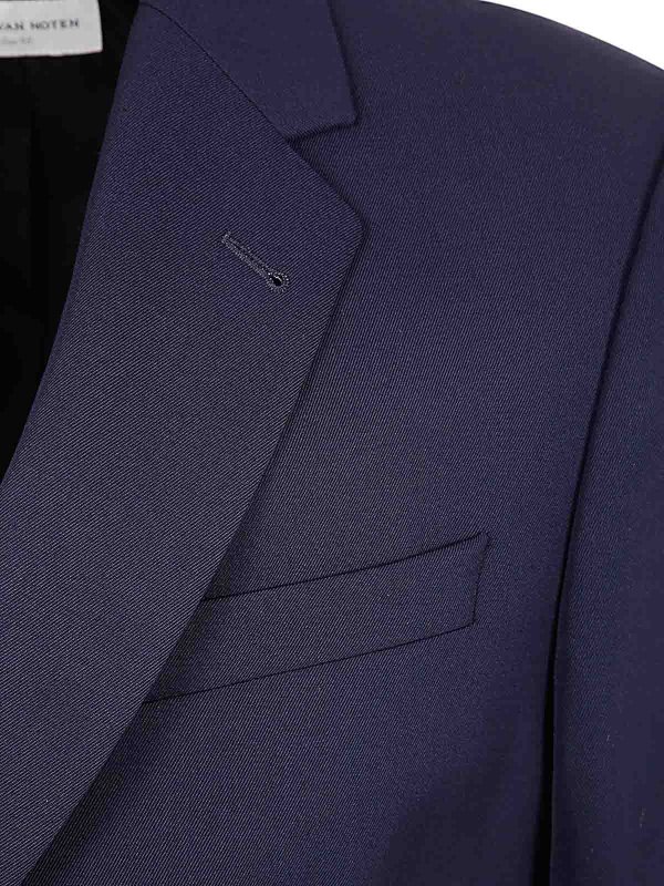 The Best Shops DRIES VAN NOTEN: カジュアルジャケット - カジュアルジャケット - ブルー