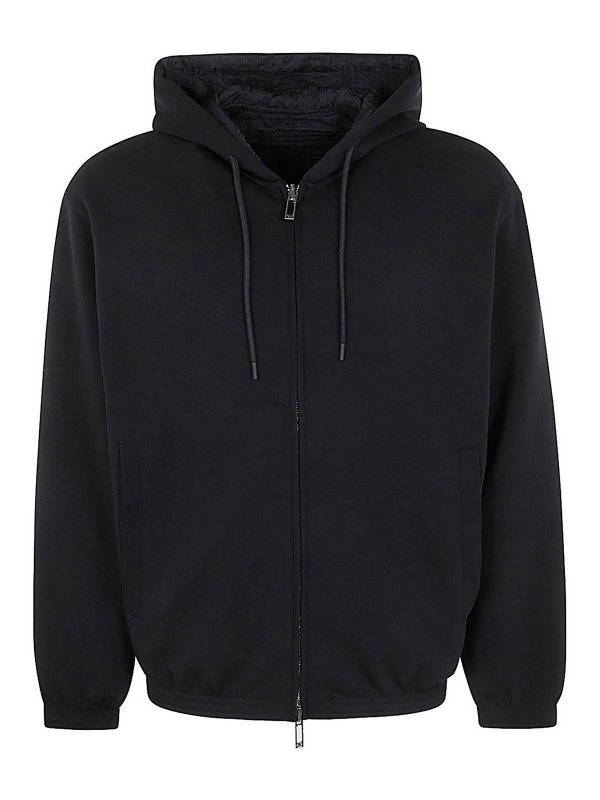 EMPORIO ARMANI: Sweatshirts und Pullover - Sweatshirt - Schwarz