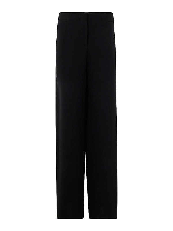 GIORGIO ARMANI: casual trousers - Silk Pants