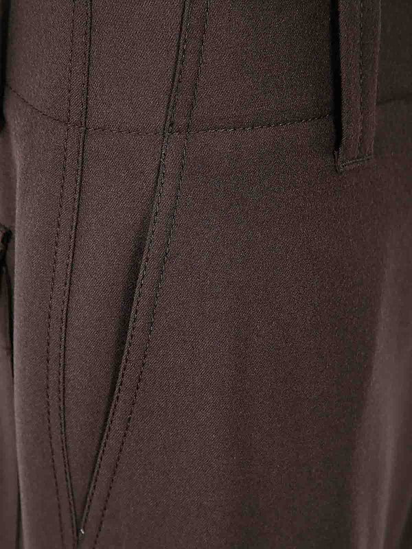 The Best Shops GIORGIO ARMANI: トラウザーショーツ - ショートパンツ - ブラウン