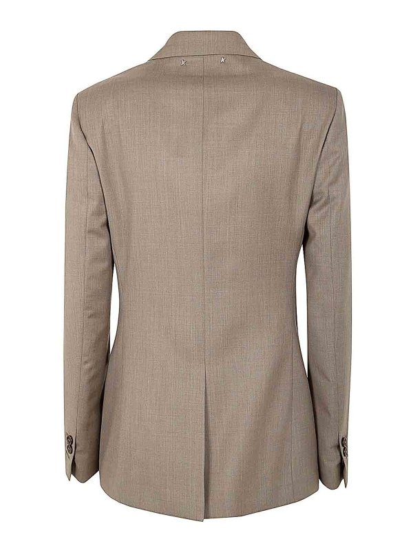 GOLDEN GOOSE: blazers online - Journey Single Brasted Jacket