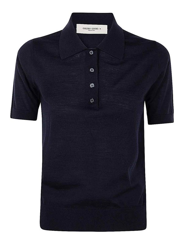 GOLDEN GOOSE: タートルネック - タートルネック/ポロネック - ブルー