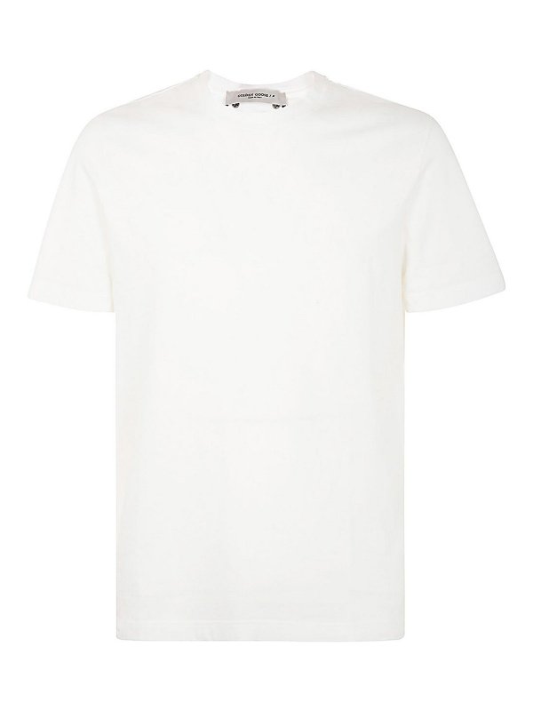 GOLDEN GOOSE: t-shirts - Cotton regular T-shirt