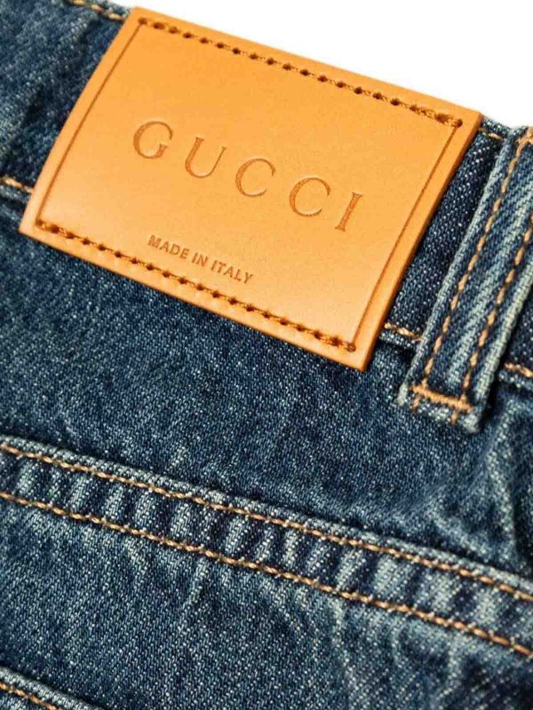 The Best Shops GUCCI: straight leg jeans - Juta Pants