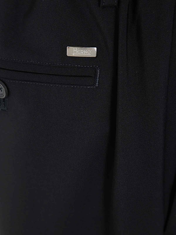 The Best Shops HERNO: Casual Hosen - Casual Hose - Blau