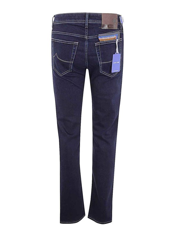 JACOB COHEN: スキニージーンズ online - スキニージーンズ - ブルー