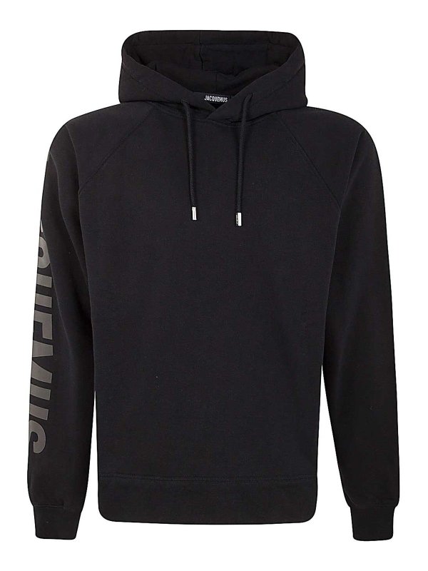 JACQUEMUS: スウェット＆セーター - スウェットシャツ/セーター - 黒