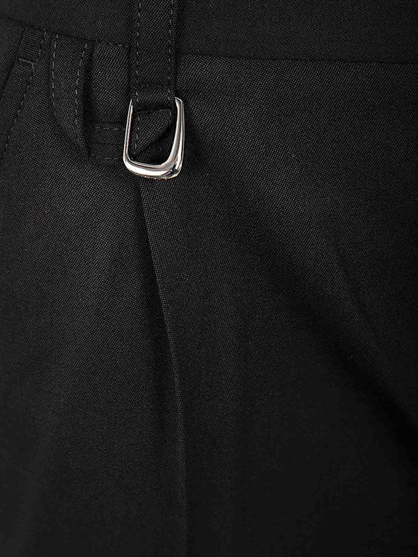 The Best Shops JACQUEMUS: トラウザーショーツ - ショートパンツ - 黒