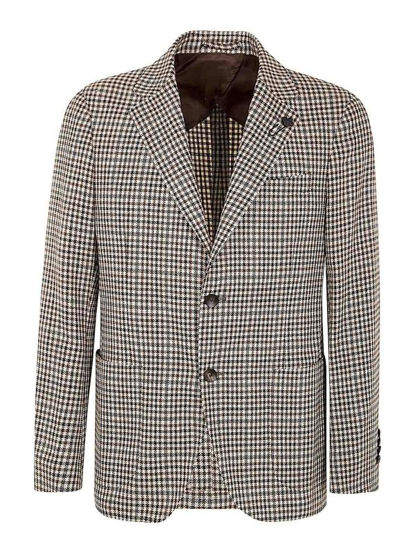 LARDINI: Chaquetas casual - Chaqueta Casual - Beis