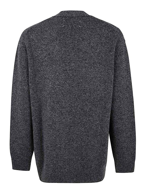 Maison Margiela: カーディガン online - カーディガン - グレー