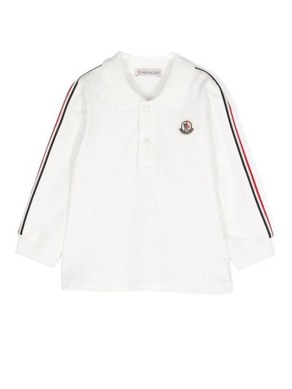 MONCLER: polo shirts - Cotton polo