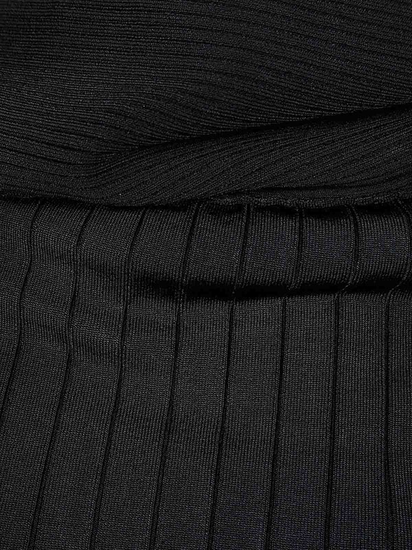 The Best Shops MUGLER: ニーレングスドレス - 膝丈ドレス - 黒